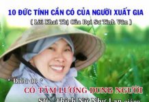 10 Đức Tính Cần Có Của Người Xuất Gia – Có Tâm Lượng Dung Người – Thích Nữ Như Lan 10 duc tinh can co cua nguoi xua 6