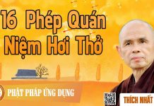 16 Phép Quán Niệm Hơi Thở – Thích Nhất Hạnh 16 phep quan niem hoi tho thich