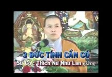 3 Đức Tính Cần Có – Thích Nữ Như Lan 3 duc tinh can co thich nu nhu l