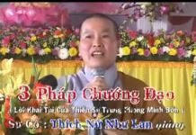 3 Pháp Chướng Đạo – Thích Nữ Như Lan 3 phap chuong dao thich nu nhu l