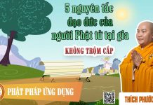 5 Nguyên Tắc Đạo Đức Của Người Phật Tử Tại Gia P2 – Không trộm cướp – Thích Phước Tiến 5 nguyen tac dao duc cua nguoi p 3