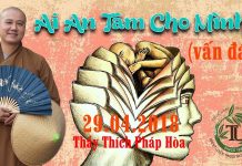 Ai An Tâm Cho Mình (Vấn Đáp) – Thích Pháp Hòa ai an tam cho minh van dap thich