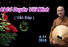 Ai Có Duyên Với Mình (vấn đáp) – Thích Pháp Hòa ai co duyen voi minh van dap thi
