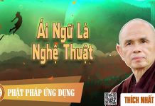 Ái Ngữ Là Nghệ Thuật – Thích Nhất Hạnh ai ngu la nghe thuat thich nhat