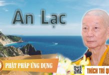 An Lạc – Thích Trí Quảng an lac thich tri quang