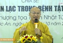 An lạc trong bệnh tật – Thích Nhật Từ an lac trong benh tat thich nhat