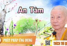An Tâm – Thích Trí Quảng an tam thich tri quang