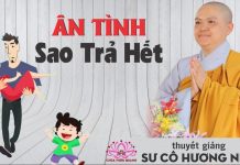 Ân Tình Sao Trả Hết – Thích Nữ Hương Nhũ an tinh sao tra het thich nu huo