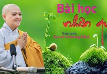 Bài Học Nhân Quả – Thích Nữ Hương Nhũ bai hoc nhan qua thich nu huong
