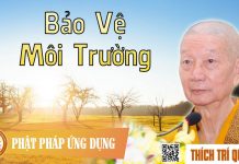 Bảo Vệ Môi Trường – Thích Trí Quảng bao ve moi truong thich tri quan