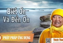Biết Ơn Và Đền Ơn – Thích Thanh Từ biet on va den on thich thanh tu