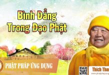Bình Đẳng Trong Đạo Phật – Thích Thanh Từ binh dang trong dao phat thich t