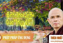 Bình Thơ Đêm Giao Thừa Năm 2011 – Thích Nhất Hạnh binh tho dem giao thua nam 2011