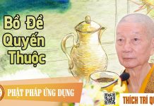 Bồ Đề Quyến Thuộc – Thích Trí Quảng bo de quyen thuoc thich tri quan