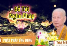 Bồ Tát Nghe Pháp – Thích Trí Quảng 2016 bo tat nghe phap thich tri quang