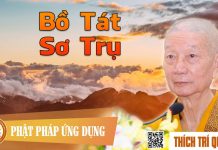 Bồ Tát Sơ Trụ – Thích Trí Quảng bo tat so tru thich tri quang