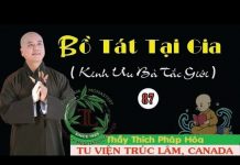 Bồ Tát Tại Gia phần 87 – Thích Pháp Hòa bo tat tai gia phan 87 thich pha