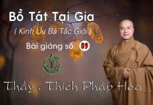 Bồ Tát tại gia phần 89 – Thích Pháp Hòa bo tat tai gia phan 89 thich pha