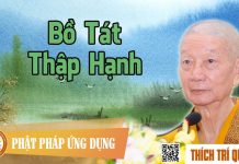 Bồ Tát Thập Hạnh – Thích Trí Quảng bo tat thap hanh thich tri quang