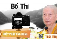 Bố Thí – Thích Trí Quảng bo thi thich tri quang
