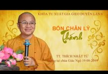 Bốn chân lý thánh – Thích Nhật Từ bon chan ly thanh thich nhat tu