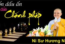 Bốn dấu ấn của chánh pháp – Thích Nữ Hương Nhũ bon dau an cua chanh phap thich