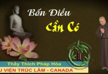 Bốn Điều Cần Có – Thích Pháp Hòa bon dieu can co thich phap hoa