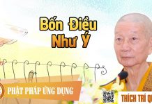 Bốn Điều Như Ý – Thích Trí Quảng bon dieu nhu y thich tri quang