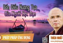 Bốn Điều Nương Tựa Của Người Học Đạo – Thích Nhất Hạnh bon dieu nuong tua cua nguoi hoc