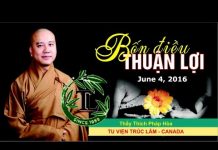 Bốn Điều Thuận Lợi – Thích Pháp Hòa bon dieu thuan loi thich phap ho