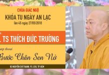 Bước Chân Sen Nở – Thích Đức Trường buoc chan sen no thich duc truon