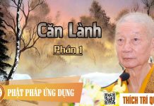 Căn Lành phần 1 – Thích Trí Quảng can lanh phan 1 thich tri quang