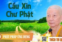 Cầu Xin Chư Phật – Thích Trí Quảng cau xin chu phat thich tri quang