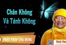 Chân Không Và Tánh Không – Thích Thanh Từ chan khong va tanh khong thich t