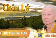 Chân Lý – Thích Trí Quảng chan ly thich tri quang