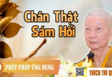 Chân Thật Sám Hối – Thích Trí Quảng chan that sam hoi thich tri quan