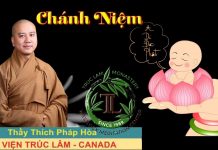 Chánh Niệm – Thích Pháp Hòa chanh niem thich phap hoa