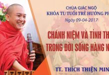 Chánh Niệm Và Tỉnh Thức Trong Đời Sống Hàng Ngày – Thích Thiện Minh chanh niem va tinh thuc trong do