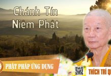 Chánh Tín Niệm Phật – Thích Trí Quảng chanh tin niem phat thich tri qu