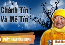 Chánh Tín Và Mê Tín – Thích Thanh Từ chanh tin va me tin thich thanh