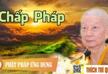 Chấp Pháp – Thích Trí Quảng chap phap thich tri quang