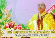 Chế ngự tâm ý và tiết chế ăn uống – Thích Viên Giác che ngu tam y va tiet che an uon