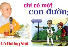 Chỉ Có Một Con Đường – Thích Nữ Hương Nhũ chi co mot con duong thich nu hu