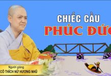 Chiếc Cầu Phúc Đức – Thích Nữ Hương Nhũ chiec cau phuc duc thich nu huon