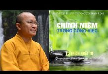 Chính Niệm Trong Công Việc – Thích Nhật Từ chinh niem trong cong viec thich