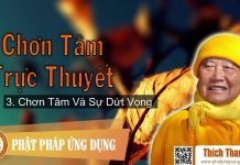 Chơn Tâm Trực Thuyết 3 – Chơn Tâm Và Sự Dứt Vọng – Thích Thanh Từ chon tam truc thuyet 3 chon tam
