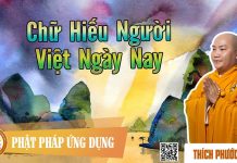 Chữ Hiếu Người Việt Ngày Nay – Thích Phước Tiến chu hieu nguoi viet ngay nay thi
