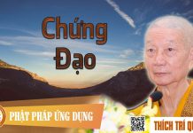 Chứng Đạo – Thích Trí Quảng chung dao thich tri quang