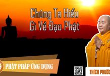 Chúng Ta Hiểu Gì Về Đạo Phật – Thích Phước Tiến chung ta hieu gi ve dao phat thi