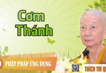 Cơm Thánh – Thích Trí Quảng com thanh thich tri quang